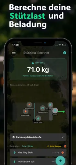 Screenshot von Camping Assistant: Ausrichten auf dem iPhone 4