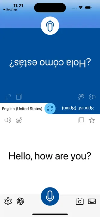 Instant Voice Translateのスクリーンショット（1/7）