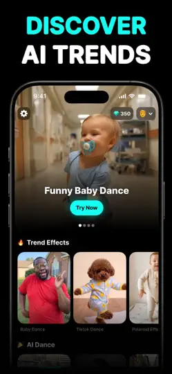 Captura de pantalla de AI Video Generator - Diplo AI en iPhone 5