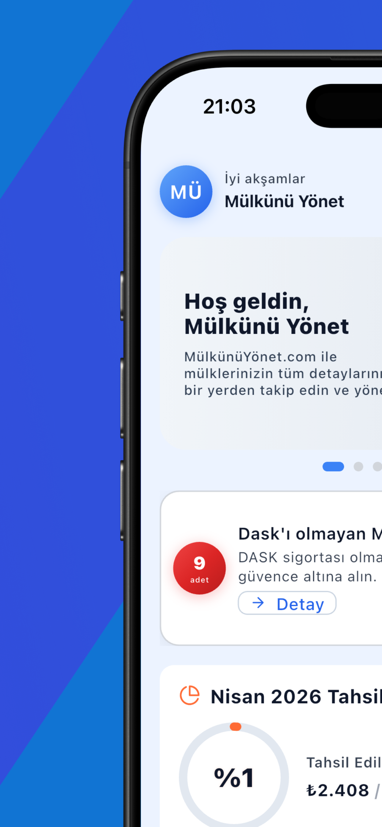 Mülkünü Yönet