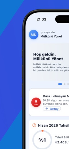 Mülkünü Yönet screenshot