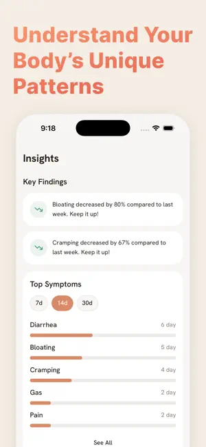 Darmi IBS Food Symptom Tracker screenshot 4