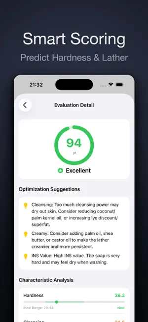 Soap Recipe Calculator: Lye screenshot 2