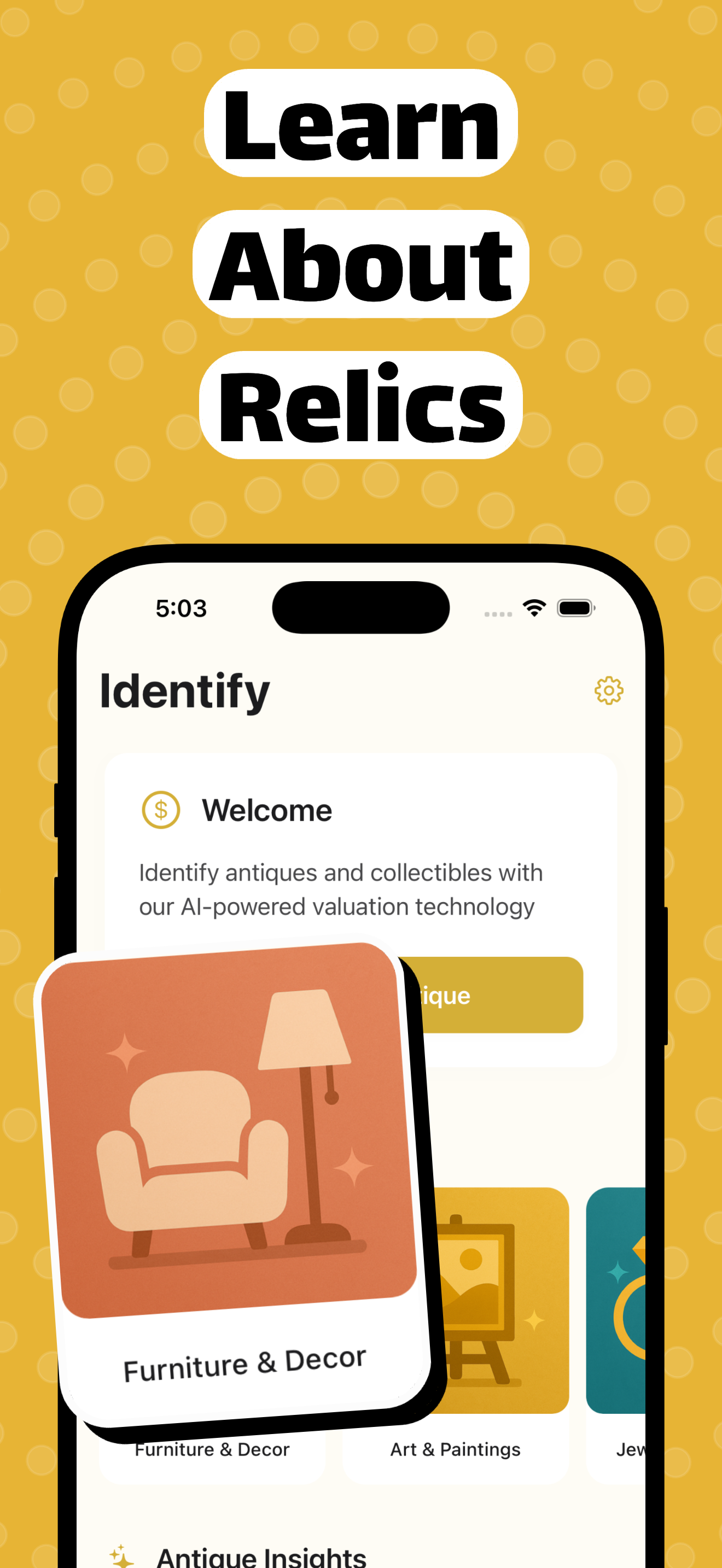 Antique Snap: Relic Identifier screenshot 2