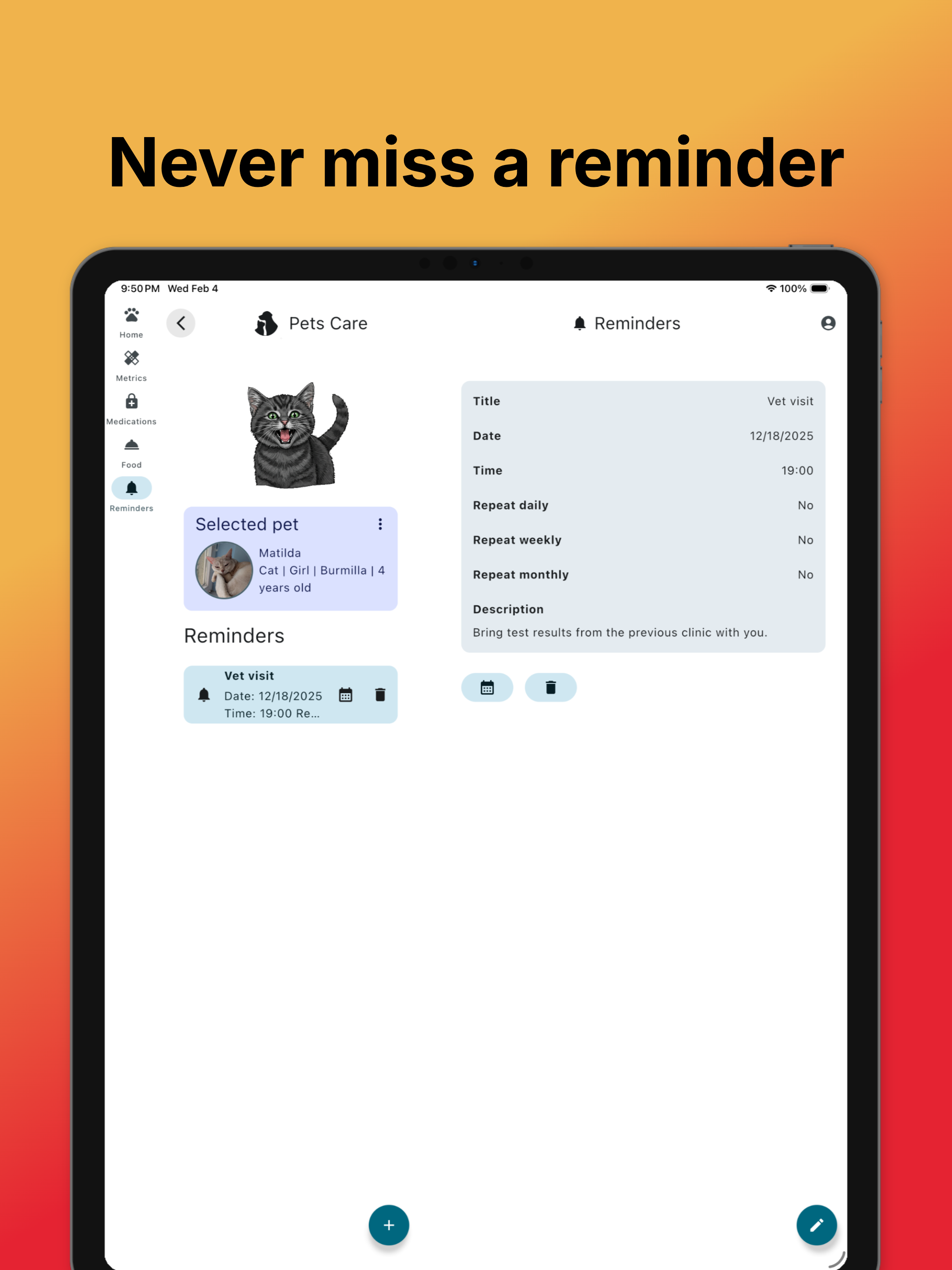 Pets Care: Pet Health Tracker screenshot 15