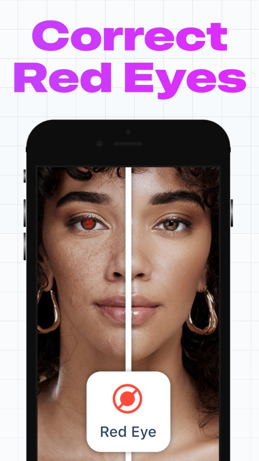 #2. Red Eye Corrector Color Change (iOS) 来自: R.M. APLICTIONS LTD