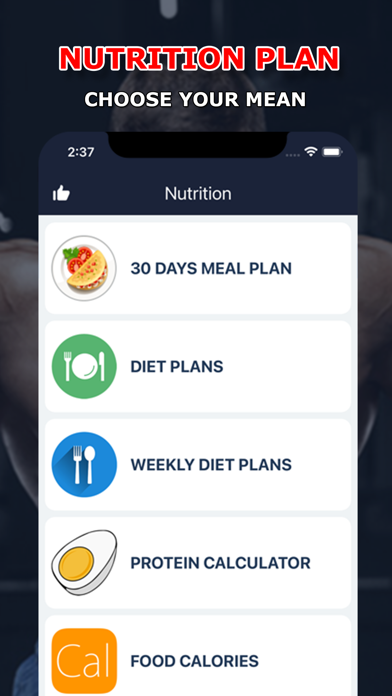 Gym Workout: Fitness Planner Screenshot
