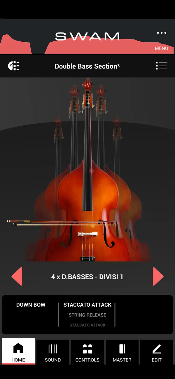 Screenshot #1 pour SWAM Double Bass Section