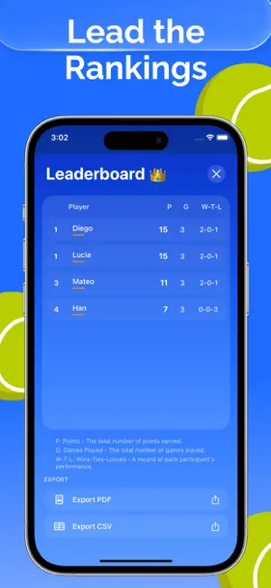 Padel Americano & Mexicano App screenshot 4