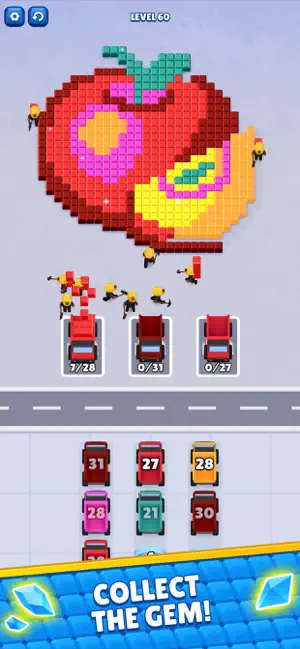 Gem Mining: Color Sort screenshot 2