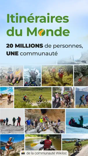 Capture d'écran de Wikiloc - Itinéraires Du Monde sur iPhone 1