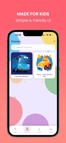 KidsVideo - Safe Kids Videos iPhone screenshot