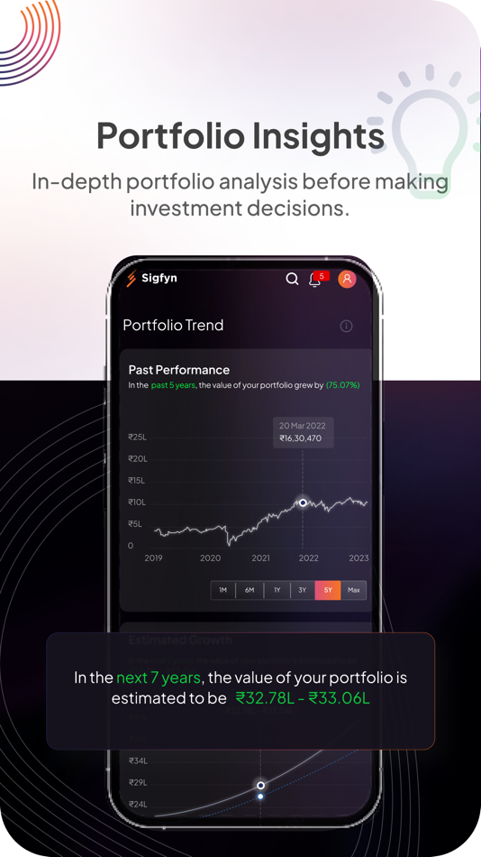 #5. Sigfyn (iOS) By: Sigfyn Financial Services Private Limited