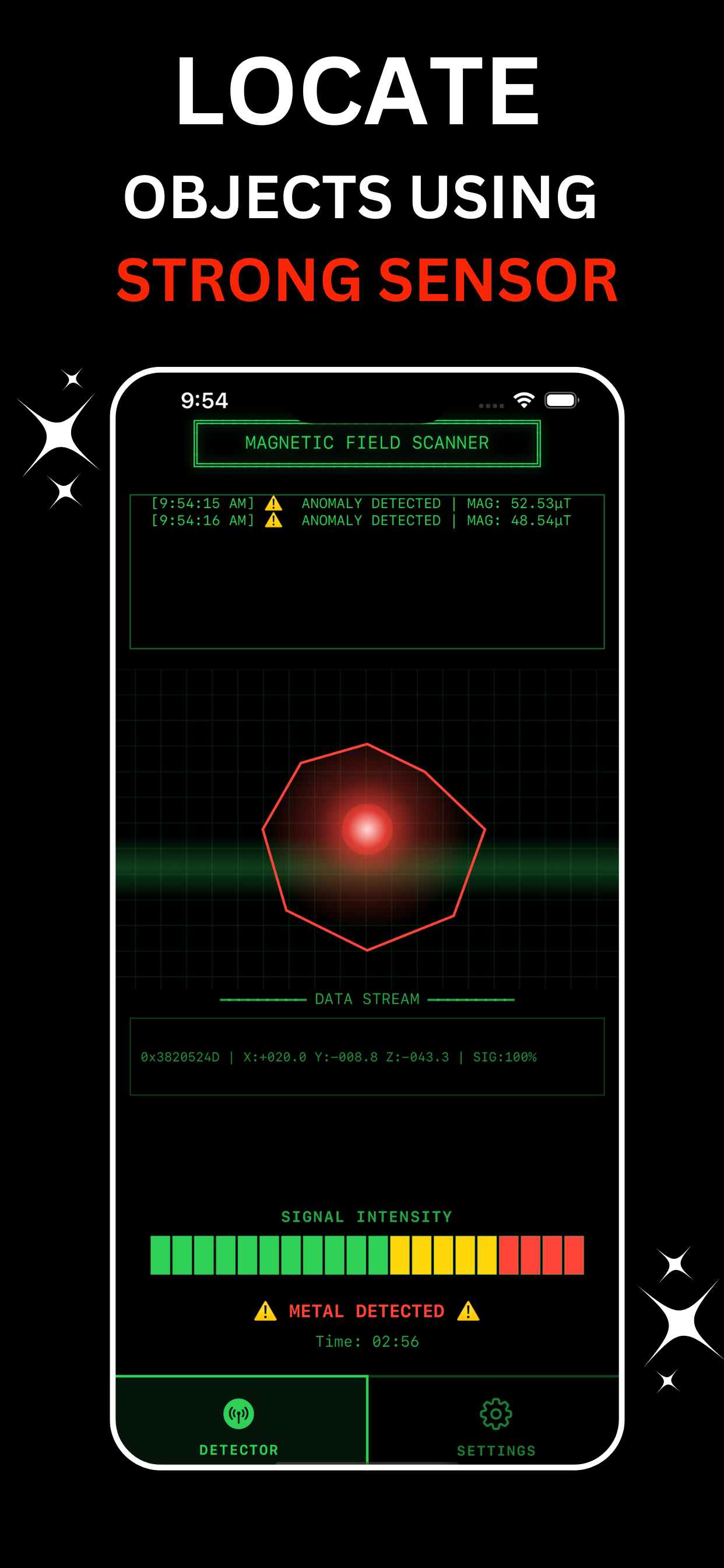 Metal Detector Scanner: MSense