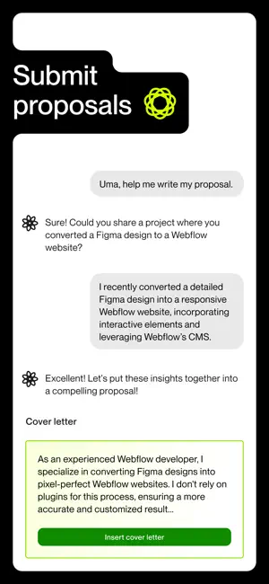 Upwork iPhone screenshot 3