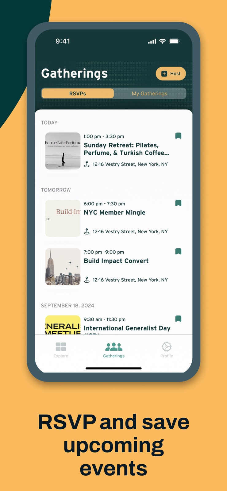 Fabrik: connect to community iphone screenshot 4