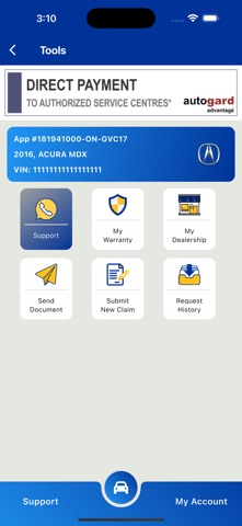 App screenshot