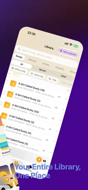 Cloud Songs AI · Music Player screenshot 2