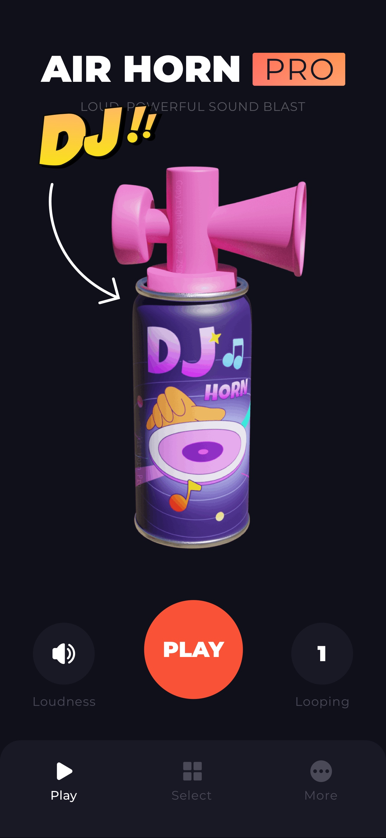 Air Horn Sound - Pocket Horn