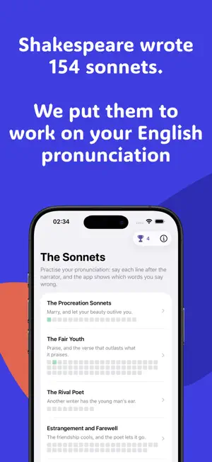 Speak Shakespeare: Shadowing screenshot 1