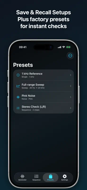 Signal & Frequency Generator screenshot 4 of 8