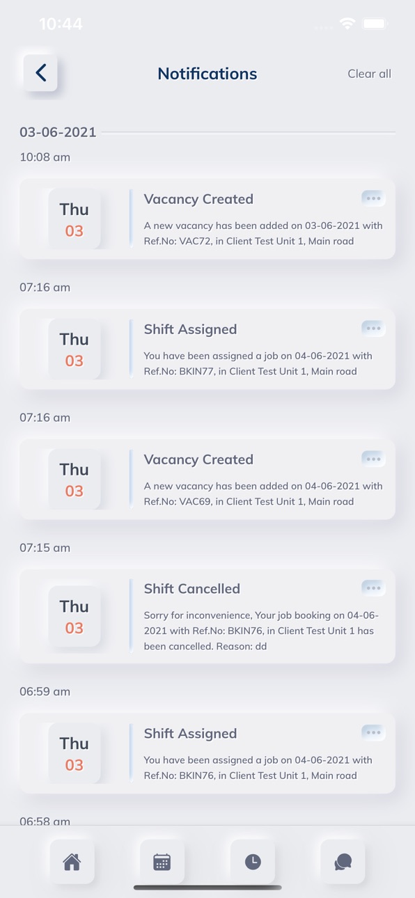 iPhone screenshot