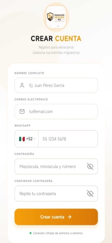 Migración Segura MX screenshot
