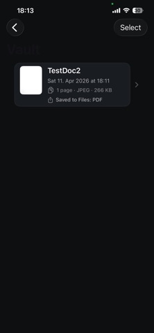 Simple Camera Scanner screenshot