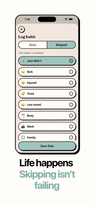 Silent Habits: Daily Tracker screenshot 3