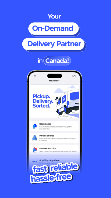 Get It Picked :Courier iPhone screenshot 2 - Travel app