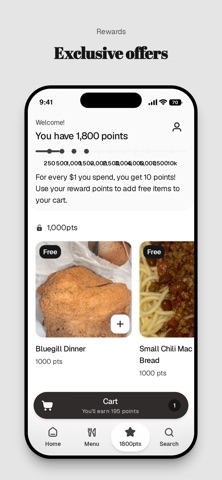 Chuck's BBQ iPhone screenshot