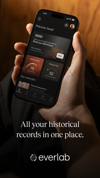 Everlab iPhone screenshot 1