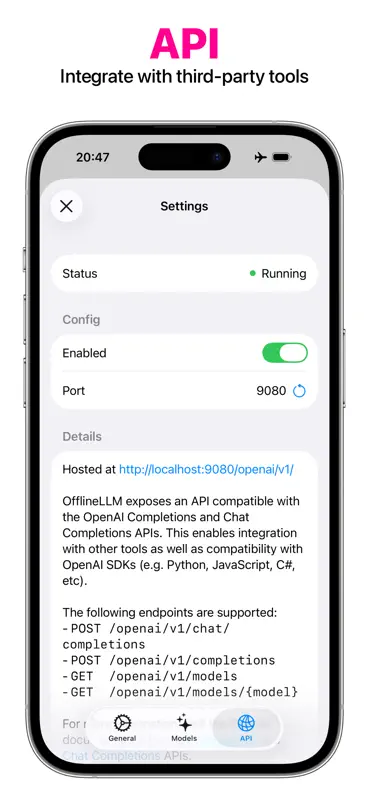 OfflineLLM: Private AI Chat screenshot 8 of 10