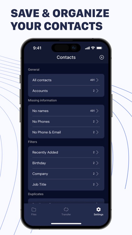 Contacts Sync & Transfer App screenshot-4