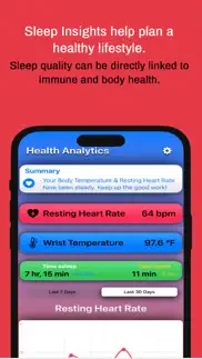body heat pro: health tracker iphone images 2