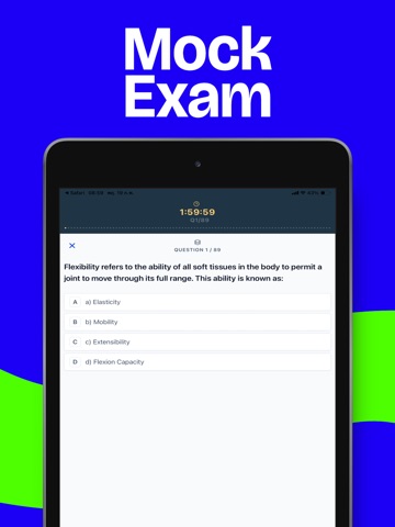 NASM CPT EXAM PREP 2026 - 2027 iPad screenshot