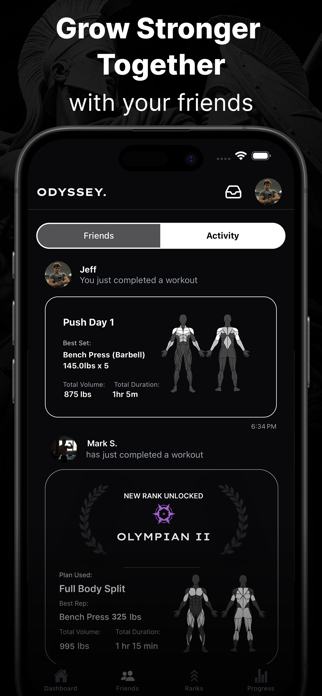 Odyssey - Ranked Gym Tracker Screenshot 7 of 8