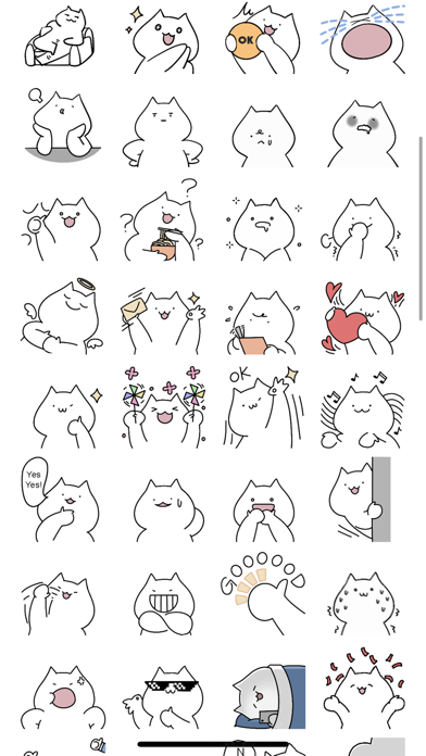 Pop Cat Sticker Screenshot