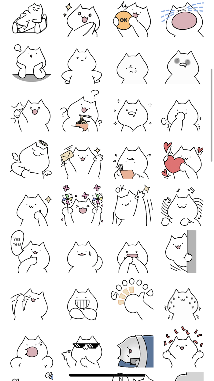 Pop Cat Sticker