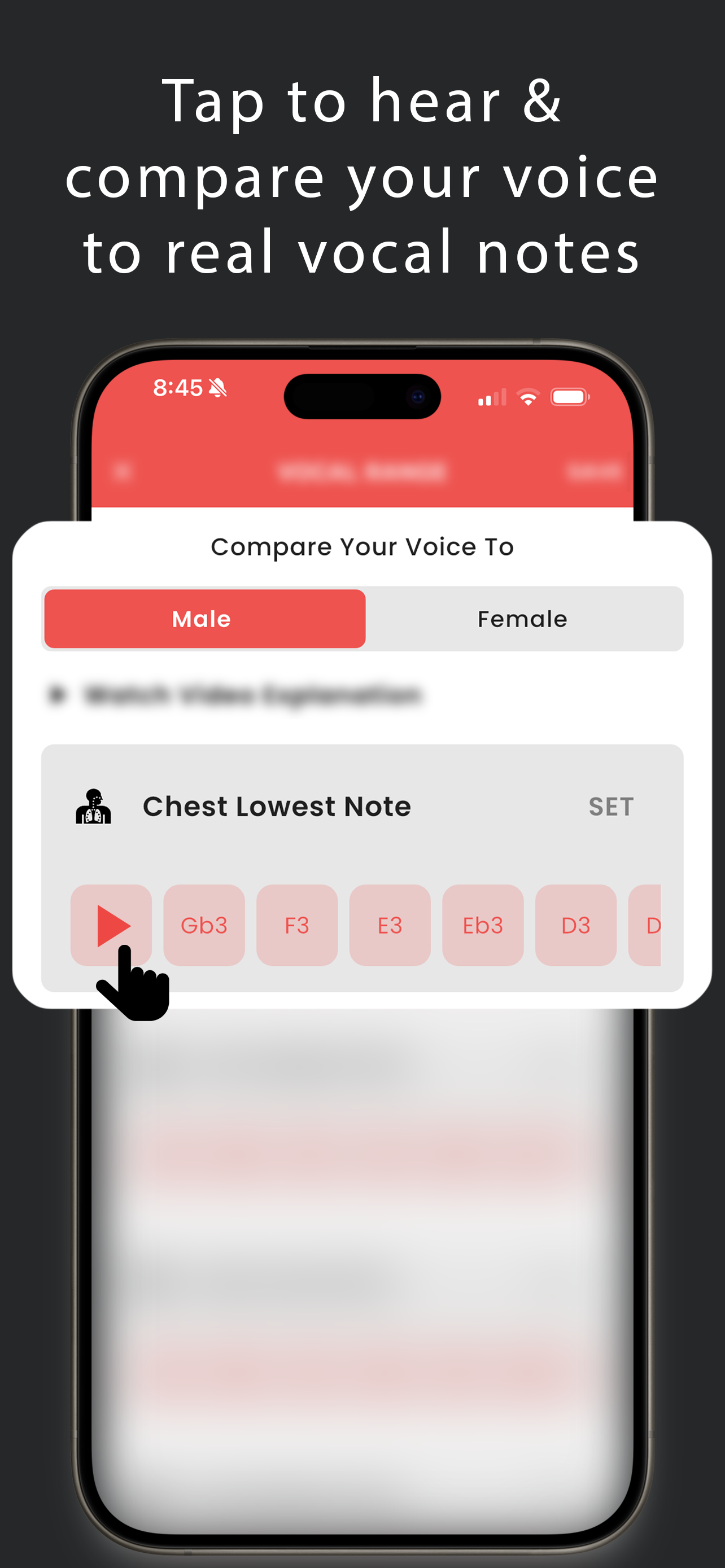 Vocal Gauge: Range Transposer