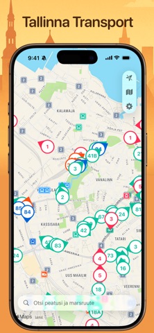 Tallinna Transport iPhone screenshot