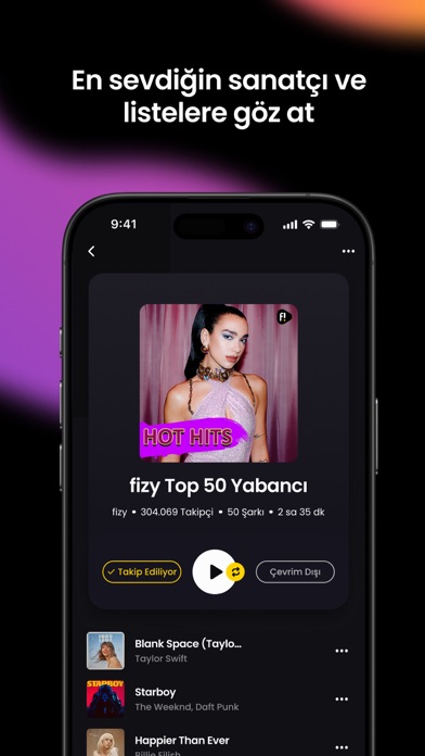 fizy: Music & Audiobook screenshot