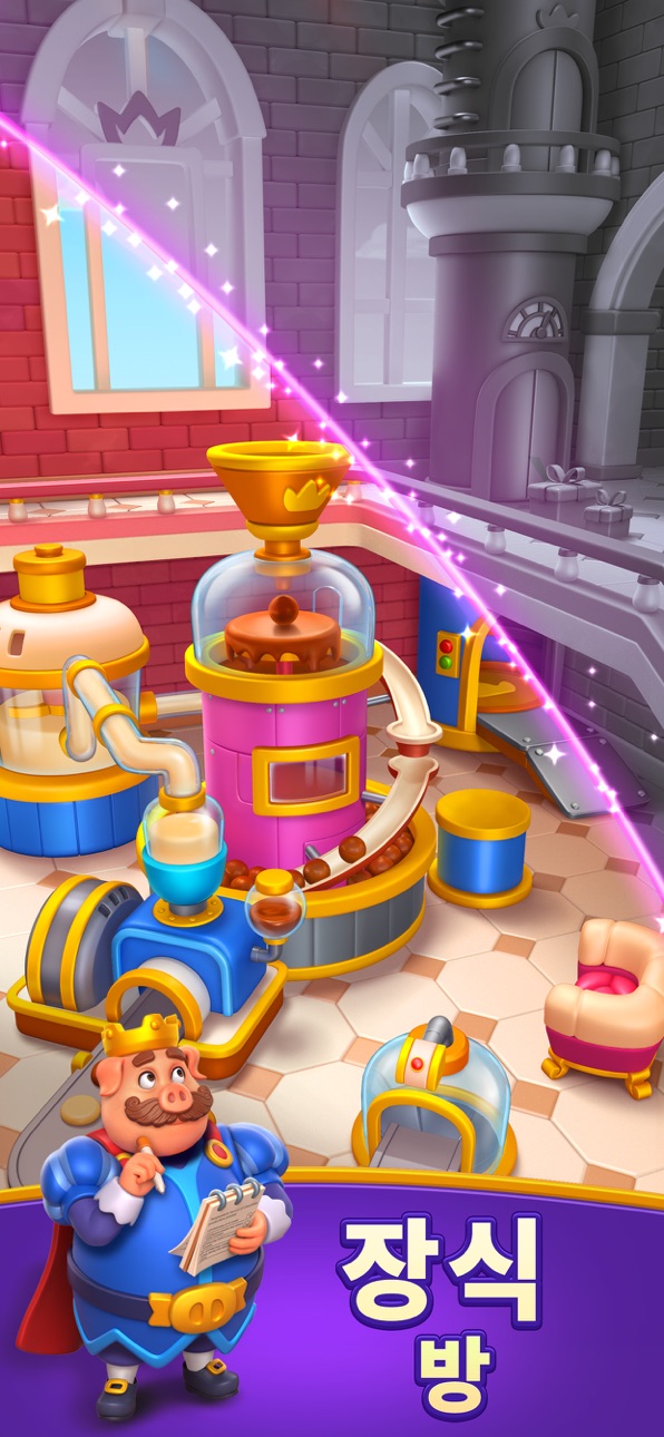 Piggy Kingdom - Match 3 Games iOS Mod IPA screenshot 3 - iOS game interface