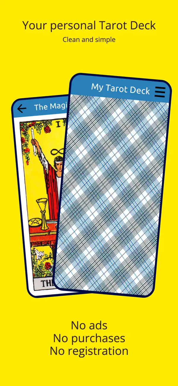 Screenshot #1 pour My Tarot Deck