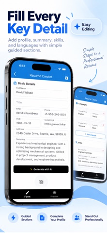 Resume Maker: CV Builder AI Screenshot 3 of 5