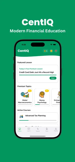 CentIQ screenshot 1