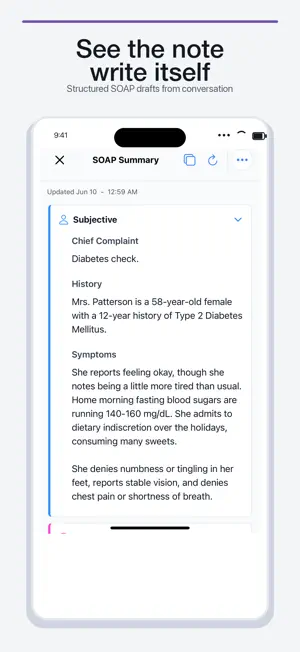 OrbVoice: Medical AI Scribe screenshot 1