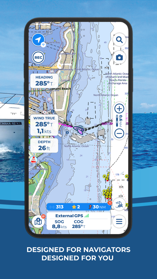 #2. Aqua Map Boating (iOS) Podle: GEC s.r.l.