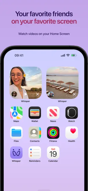 Whisper: Live Widget screenshot 1
