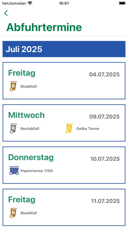 AbfallApp Stadt Nürnberg